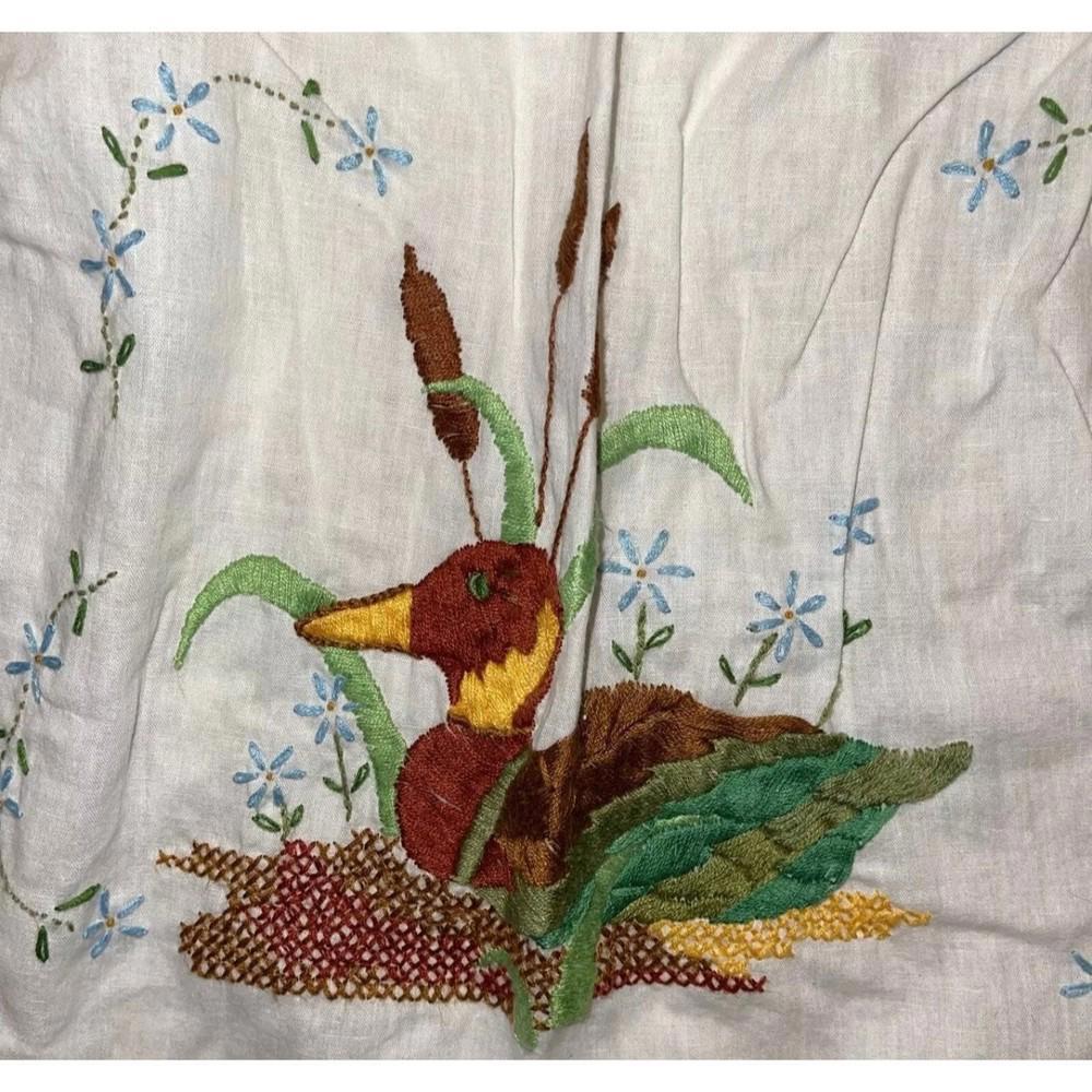 Decorative stitched Handmade Duck Apron